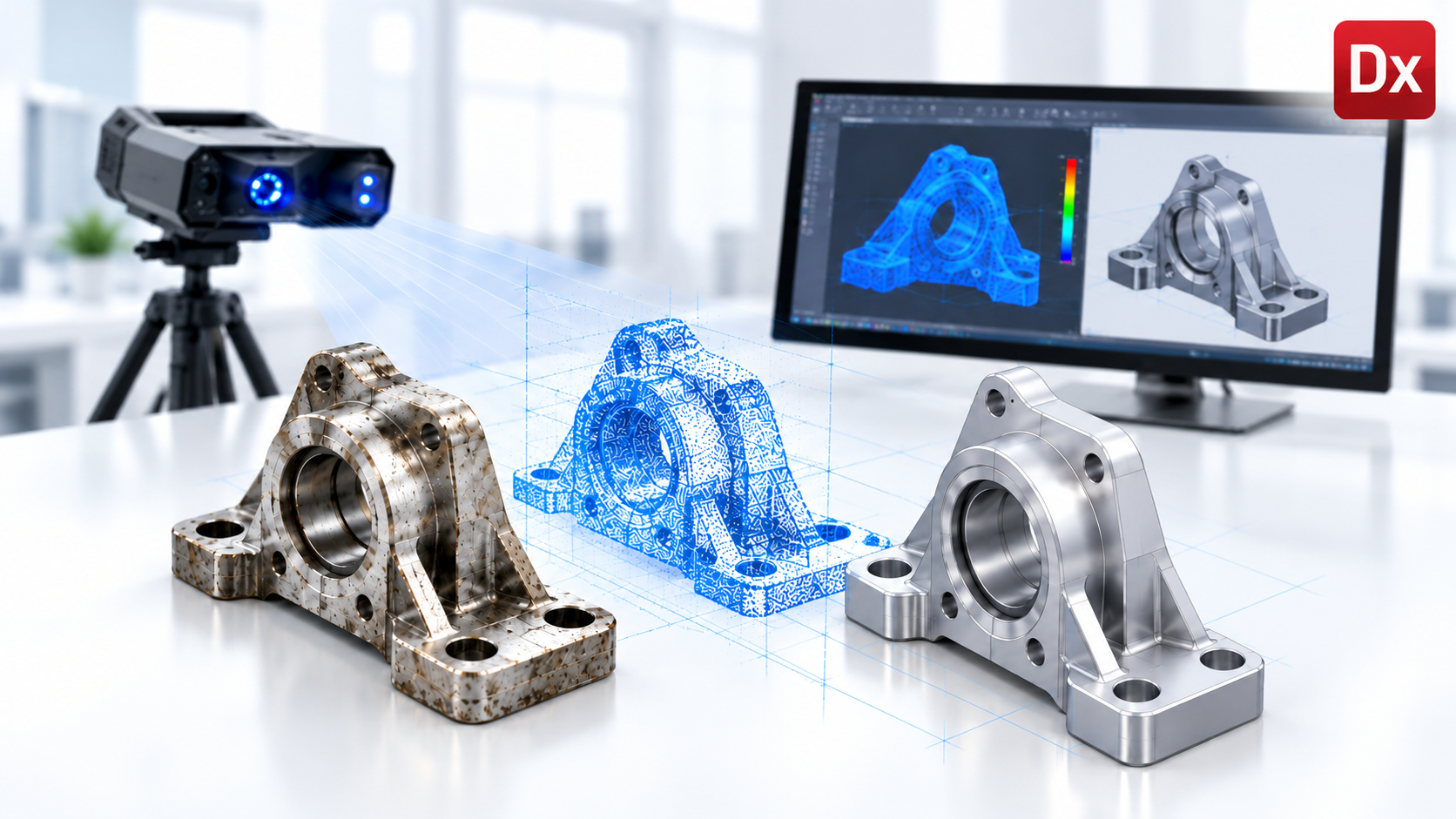 Illustrative engineering study for Professional Reverse Engineering & CAD Reconstruction