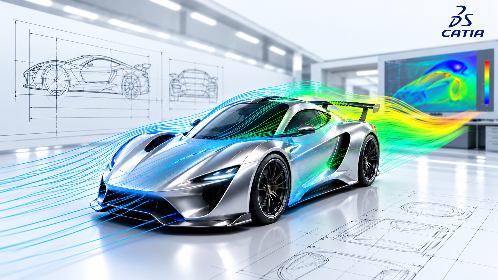 Illustrative engineering study for Professional Aerodynamic Design with CATIA